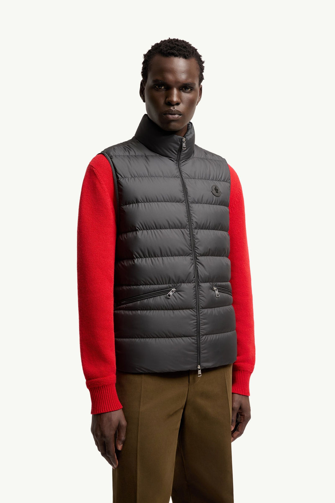 MONCLER – Doudoune sans manches Treompan Noir