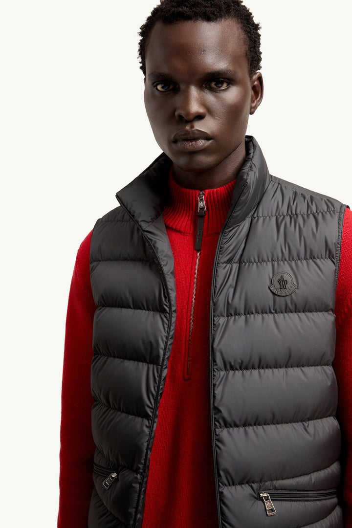 MONCLER – Doudoune sans manches Treompan Noir