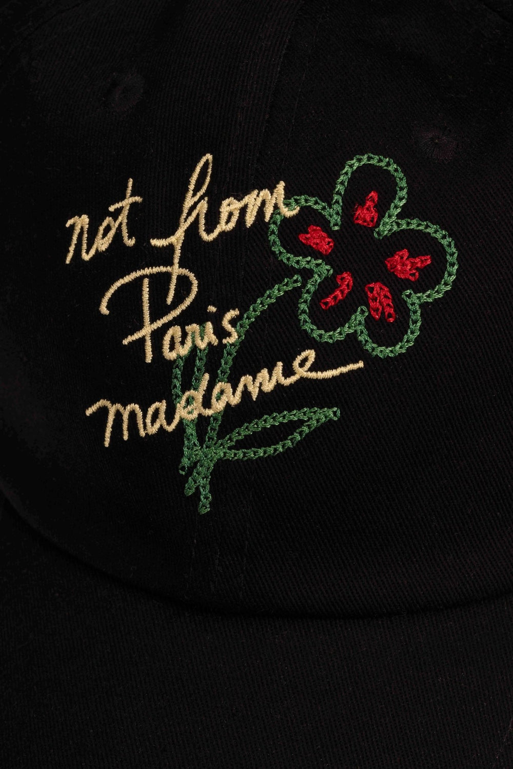 Drôle de Monsieur - Casquette black Slogan Esquisse - Lothaire