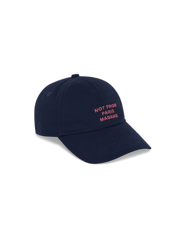 DRÔLE DE MONSIEUR - Casquette Slogan Bleu marine - Lothaire