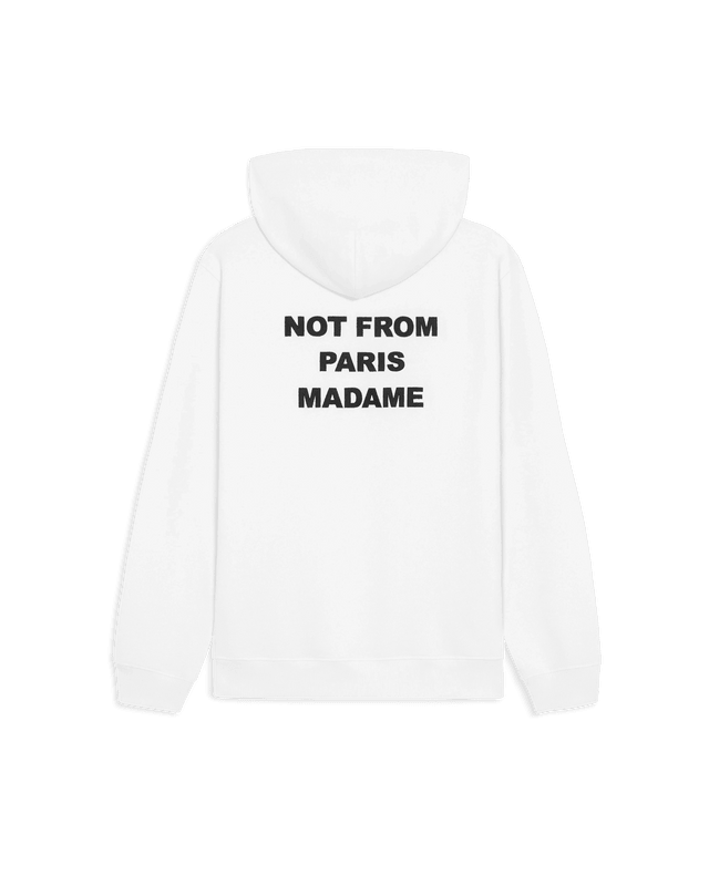 DRÔLE DE MONSIEUR - Hoodie Slogan Blanc - Lothaire