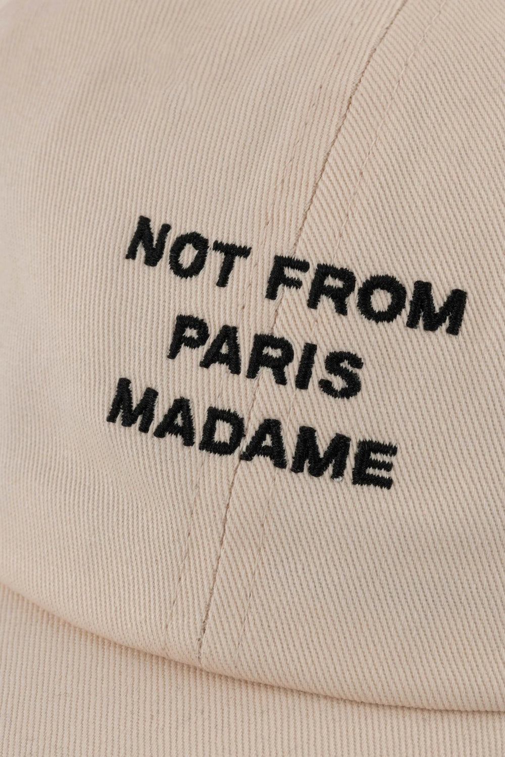 DRÔLE DE MONSIEUR - La Casquette Slogan Gris - Lothaire