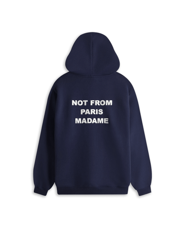 DRÔLE DE MONSIEUR - Le Hoodie Slogan Bleu marine - Lothaire