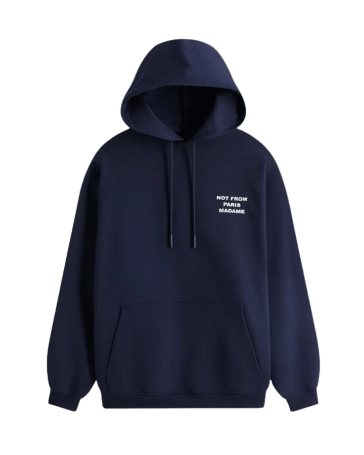 DRÔLE DE MONSIEUR - Le Hoodie Slogan Bleu marine - Lothaire