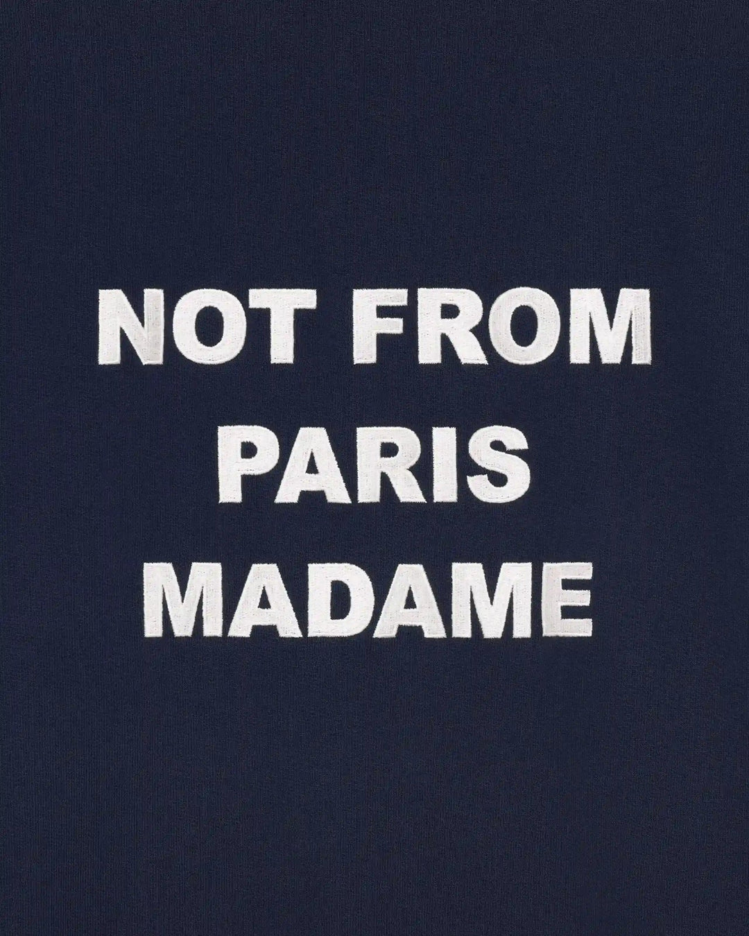 DRÔLE DE MONSIEUR - Le Hoodie Slogan Bleu marine - Lothaire