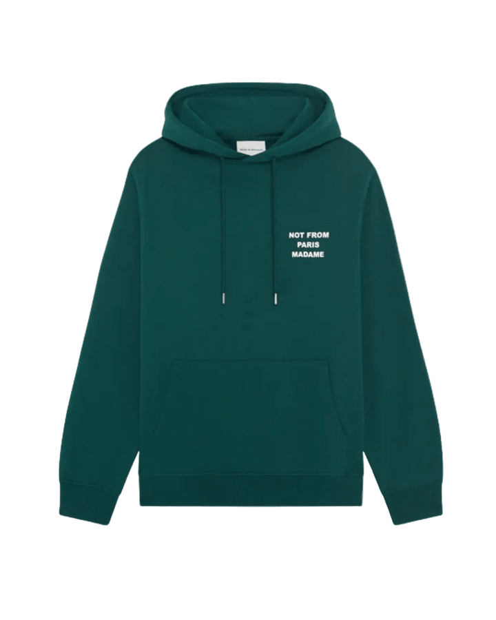DRÔLE DE MONSIEUR - Le Hoodie Slogan Vert foncé - Lothaire