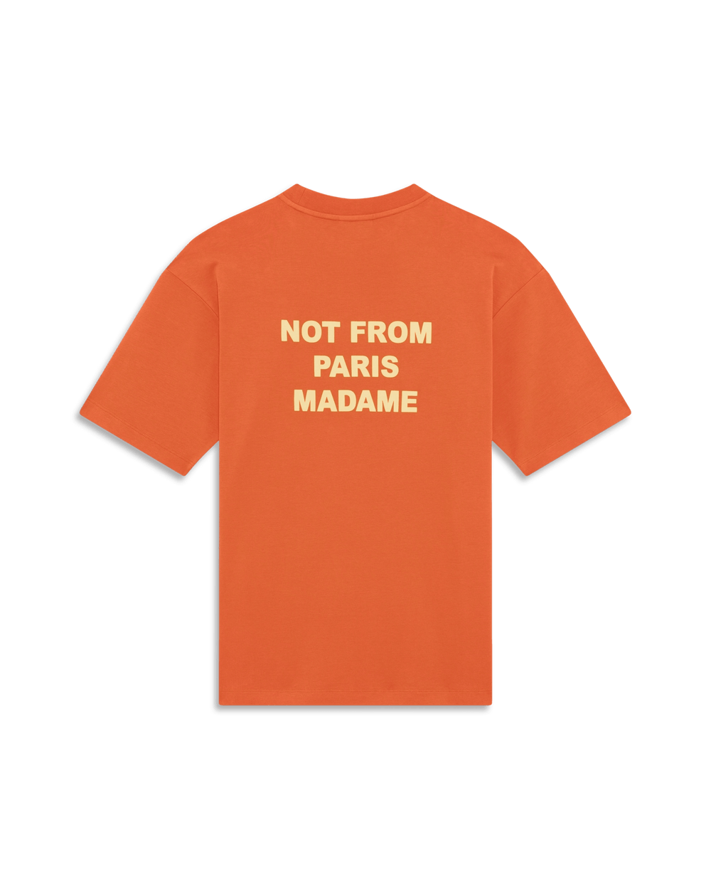 DRÔLE DE MONSIEUR - Le Le T-Shirt Slogan Rouille - Lothaire