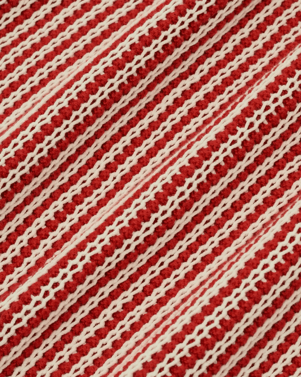 DRÔLE DE MONSIEUR - Le Polo Maille Rayures Rouge - Lothaire