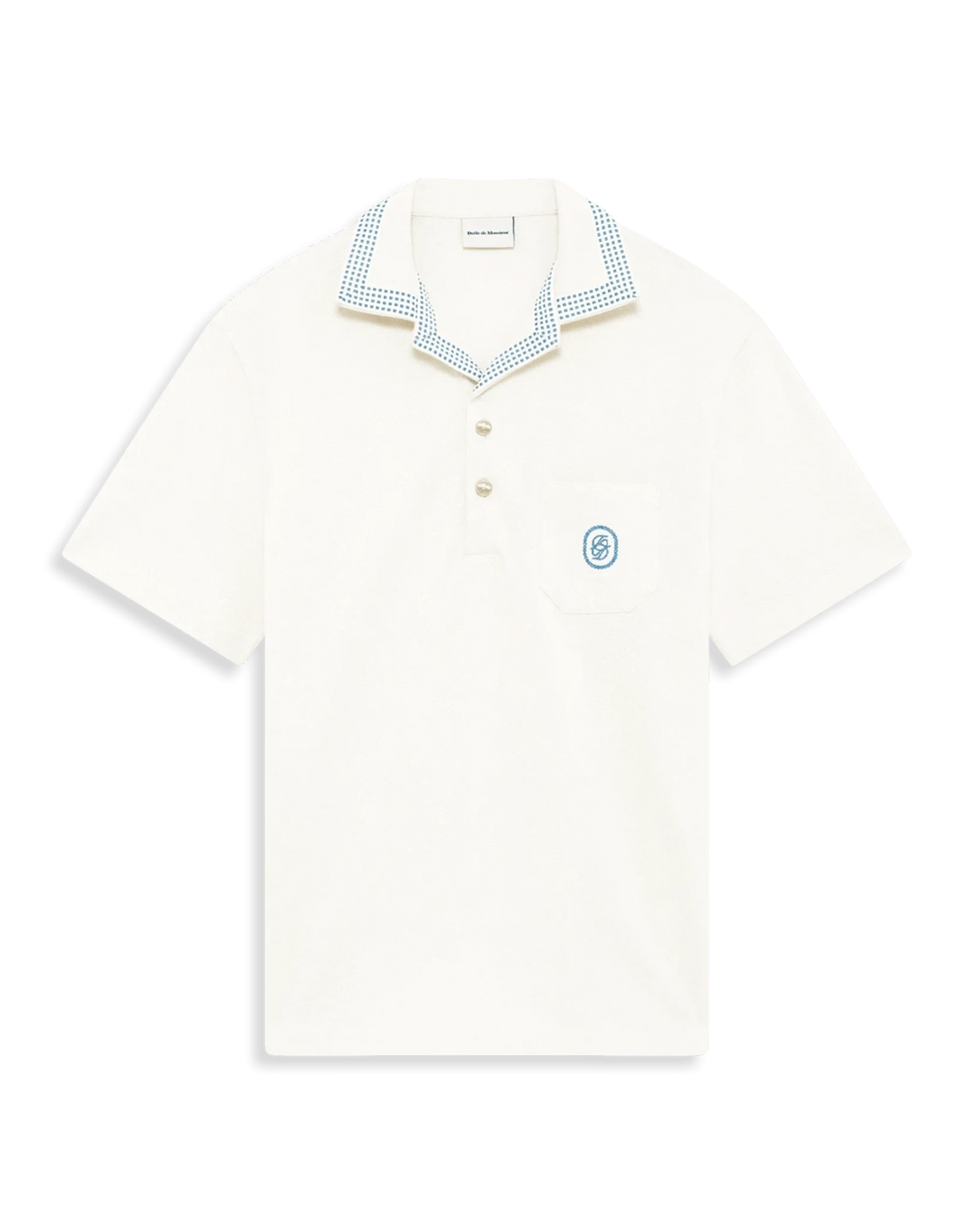 DRÔLE DE MONSIEUR - Le Polo Piqué Damier - Lothaire