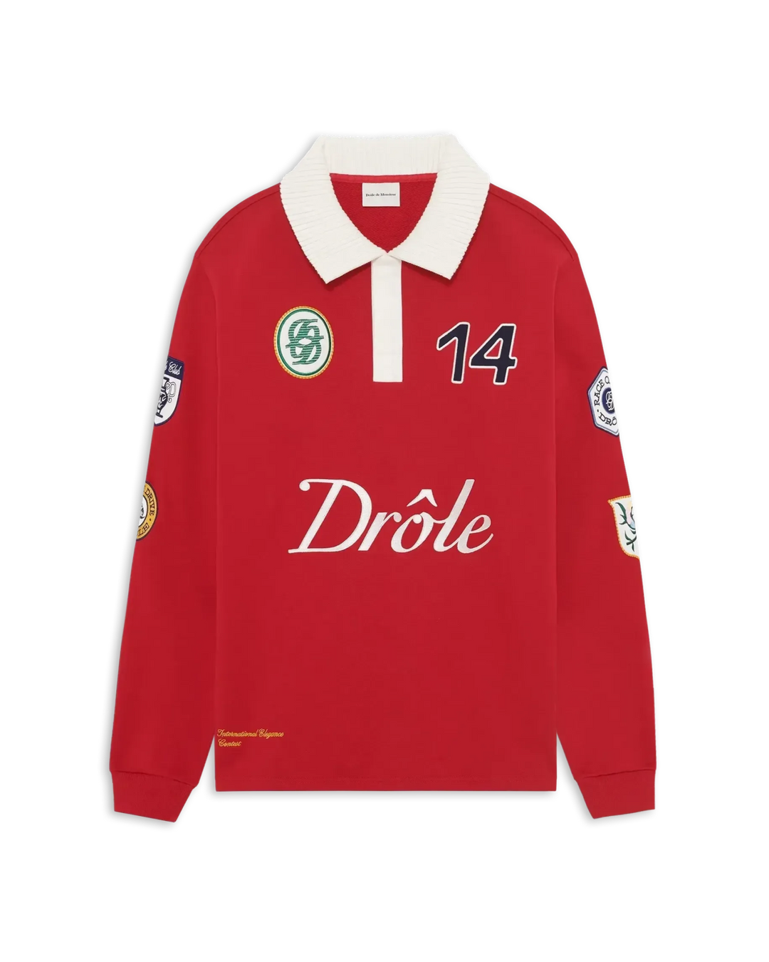 DROLE DE MONSIEUR - Le Polo Racing Rouge - Lothaire