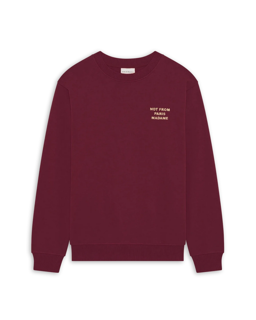 DRÔLE DE MONSIEUR - Le Sweatshirt Slogan Vin - Lothaire