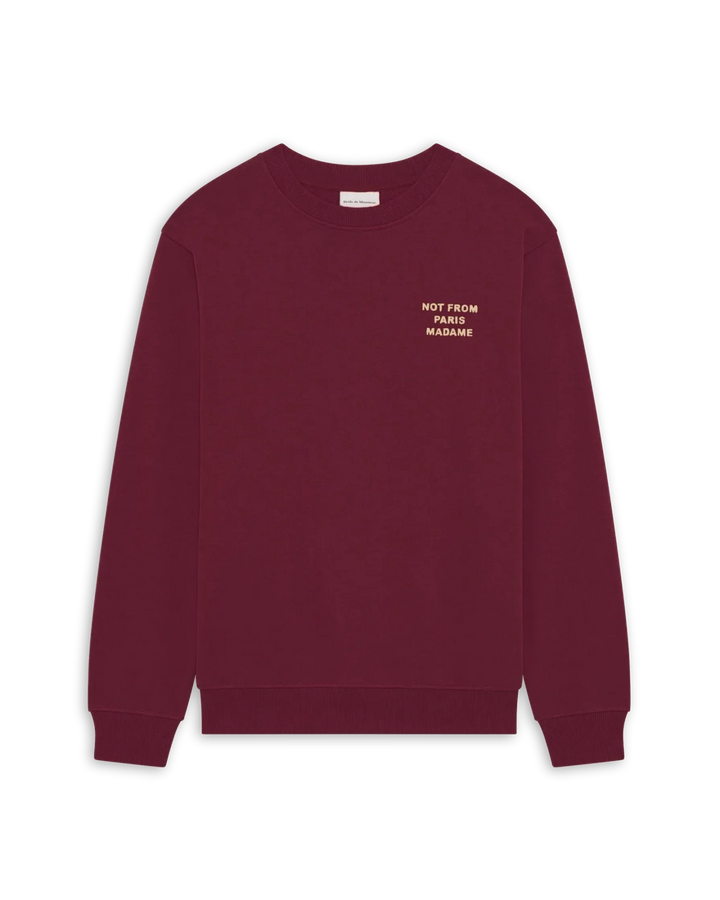 DRÔLE DE MONSIEUR - Le Sweatshirt Slogan Vin - Lothaire