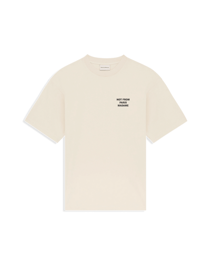 DRÔLE DE MONSIEUR - Le T-Shirt Slogan Beige - Lothaire