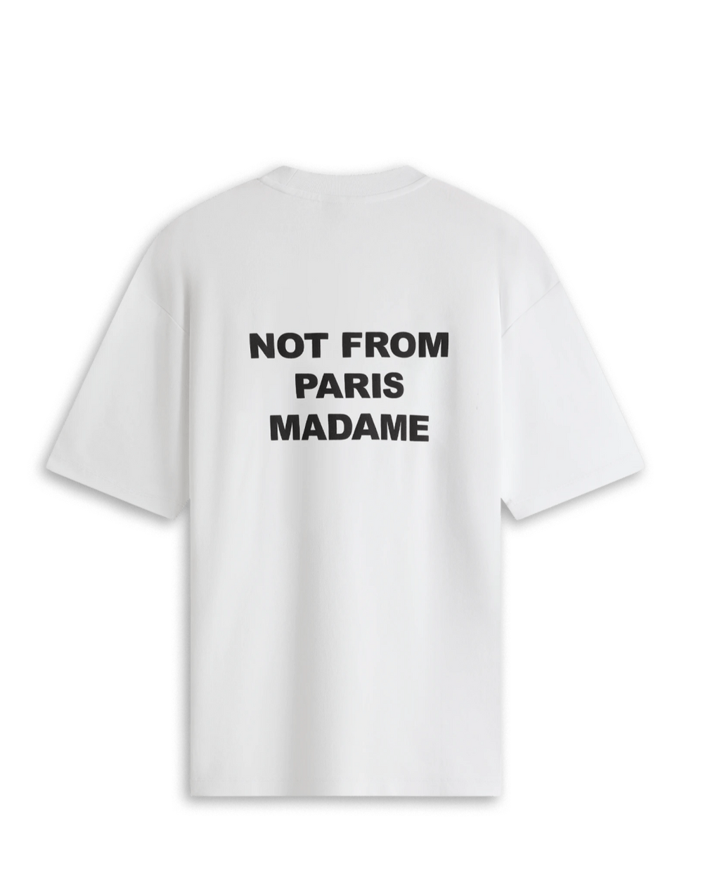DRÔLE DE MONSIEUR - Le T-Shirt Slogan Blanc - Lothaire