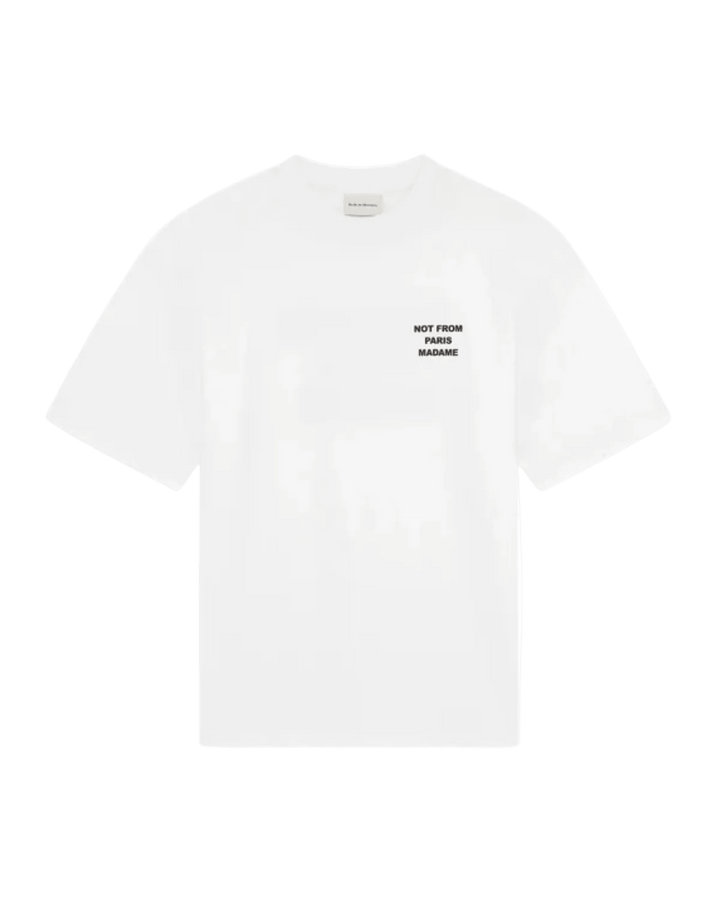 DRÔLE DE MONSIEUR - Le T-Shirt Slogan Blanc - Lothaire