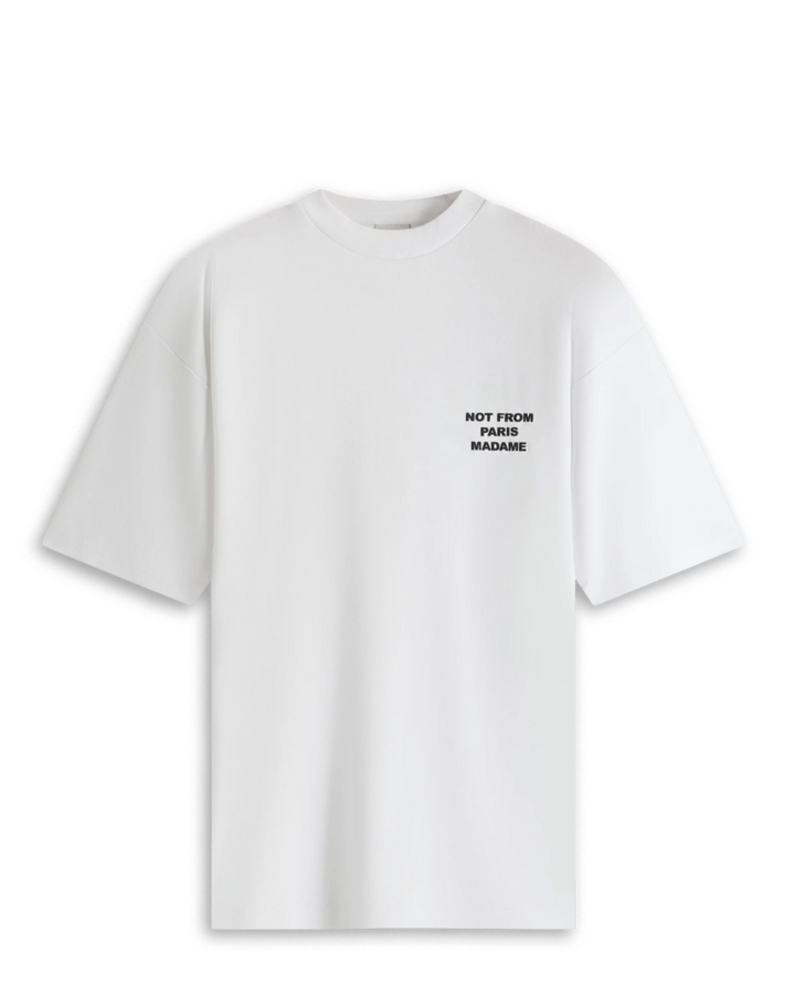 DRÔLE DE MONSIEUR - Le T-Shirt Slogan Blanc - Lothaire