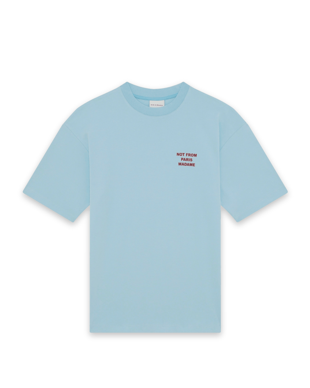 DRÔLE DE MONSIEUR - Le T-Shirt Slogan Bleu clair - Lothaire