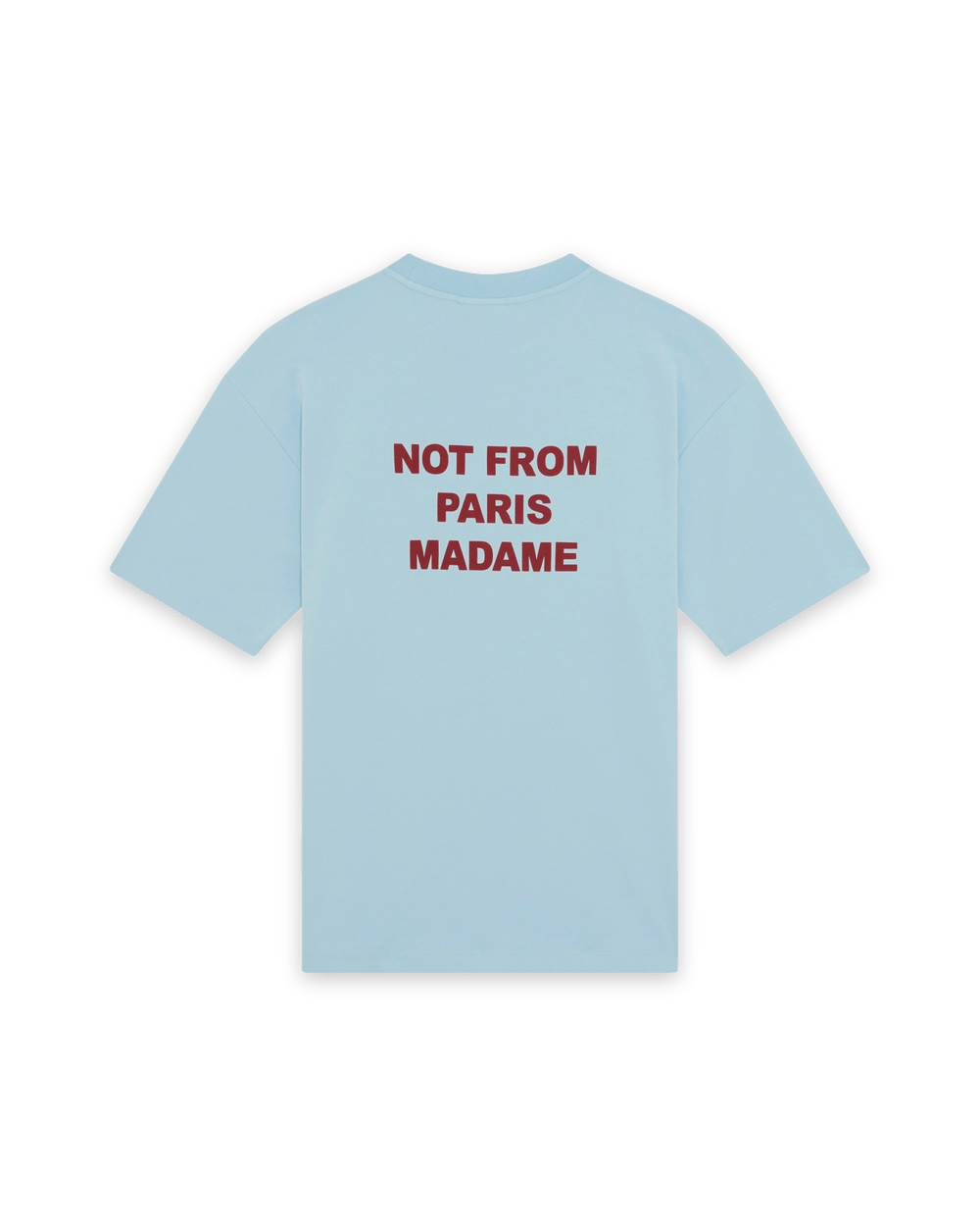 DRÔLE DE MONSIEUR - Le T-Shirt Slogan Bleu clair - Lothaire
