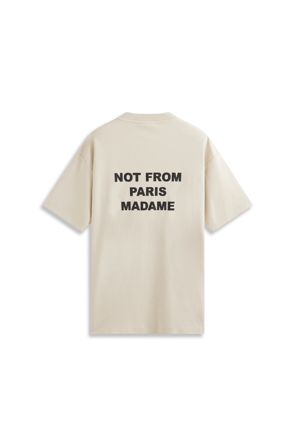 DRÔLE DE MONSIEUR - Le T-Shirt Slogan Classique Beige - Lothaire