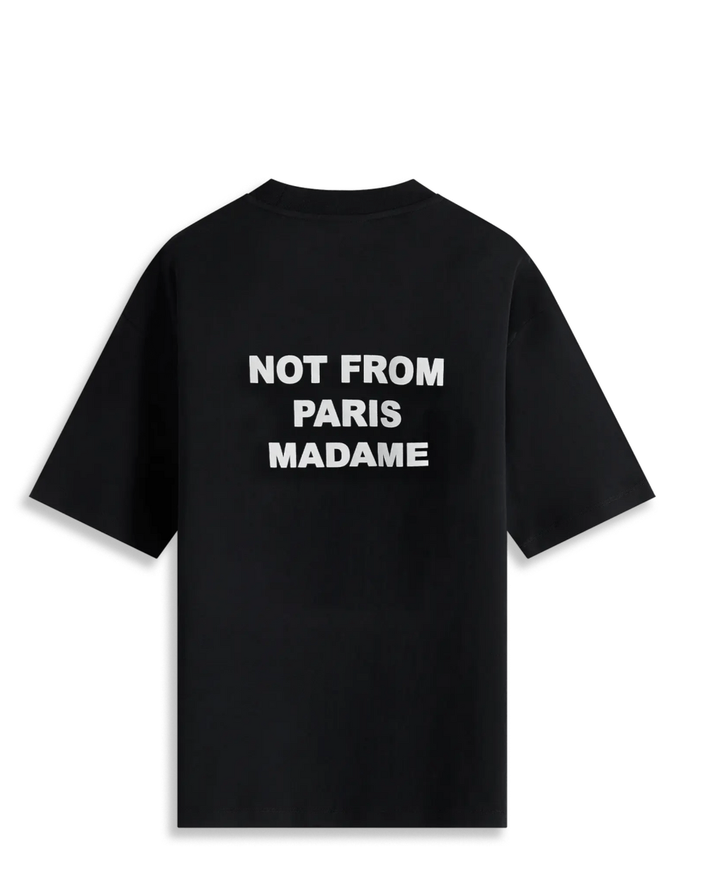 DRÔLE DE MONSIEUR - Le T-Shirt Slogan Classique Noir - Lothaire