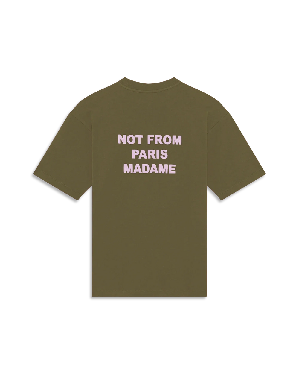 DRÔLE DE MONSIEUR - Le T-Shirt Slogan Kaki - Lothaire