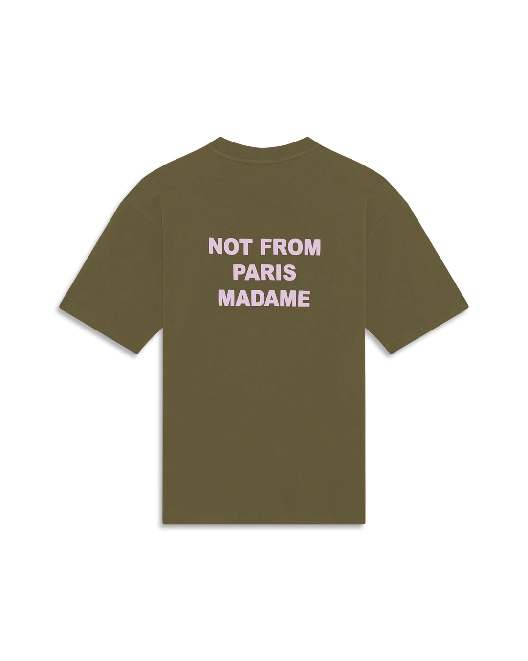 DRÔLE DE MONSIEUR - Le T-Shirt Slogan Kaki - Lothaire