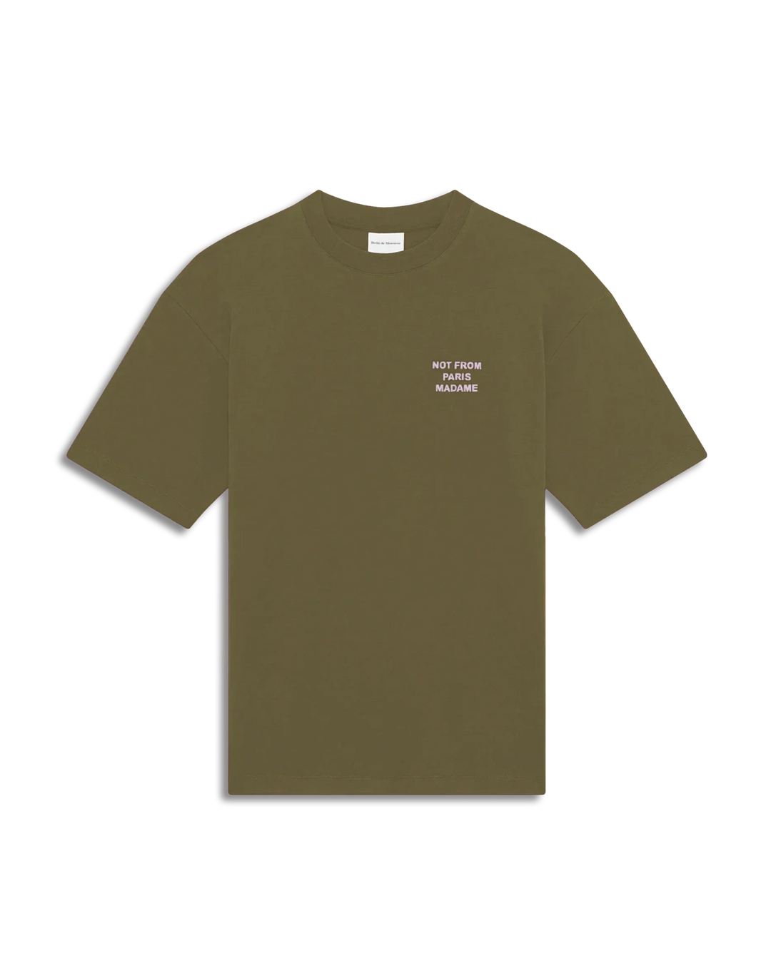 DRÔLE DE MONSIEUR - Le T-Shirt Slogan Kaki - Lothaire