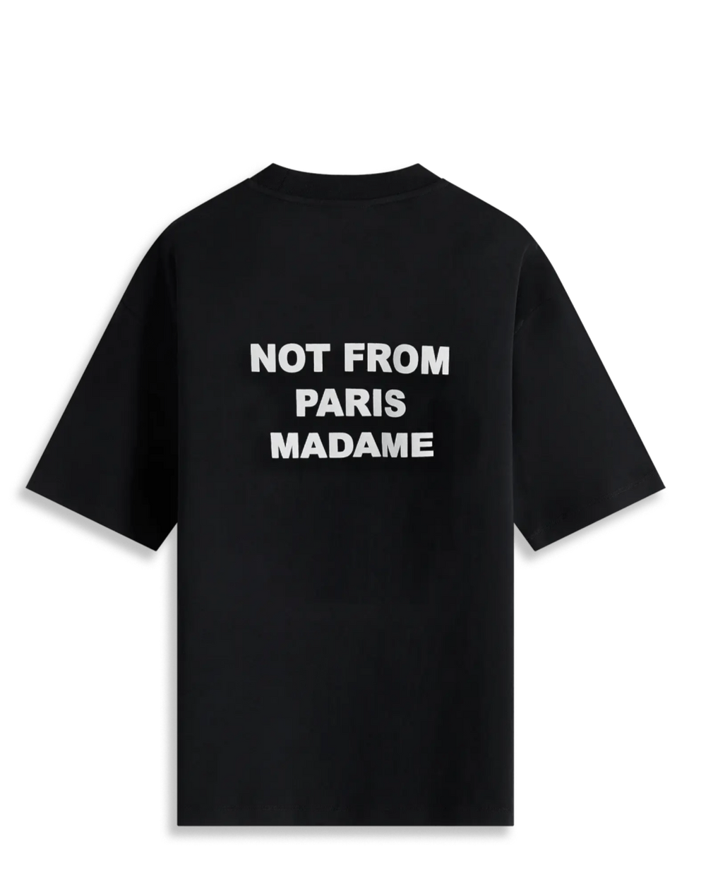 DRÔLE DE MONSIEUR - Le T-Shirt Slogan Noir - Lothaire