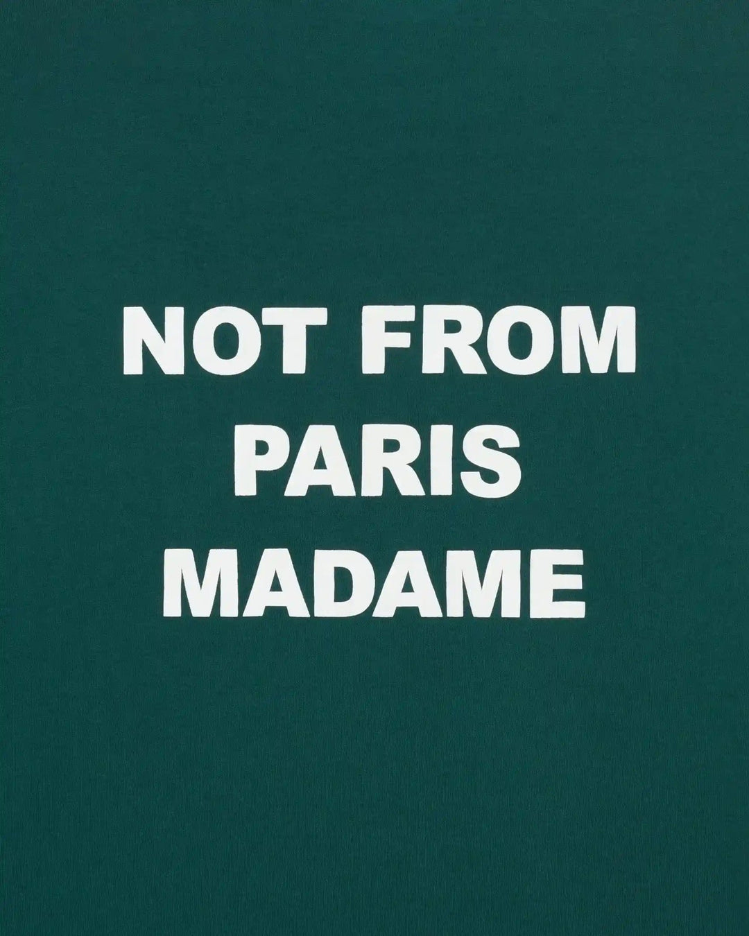 DRÔLE DE MONSIEUR - Le T-Shirt Slogan Vert foncé - Lothaire