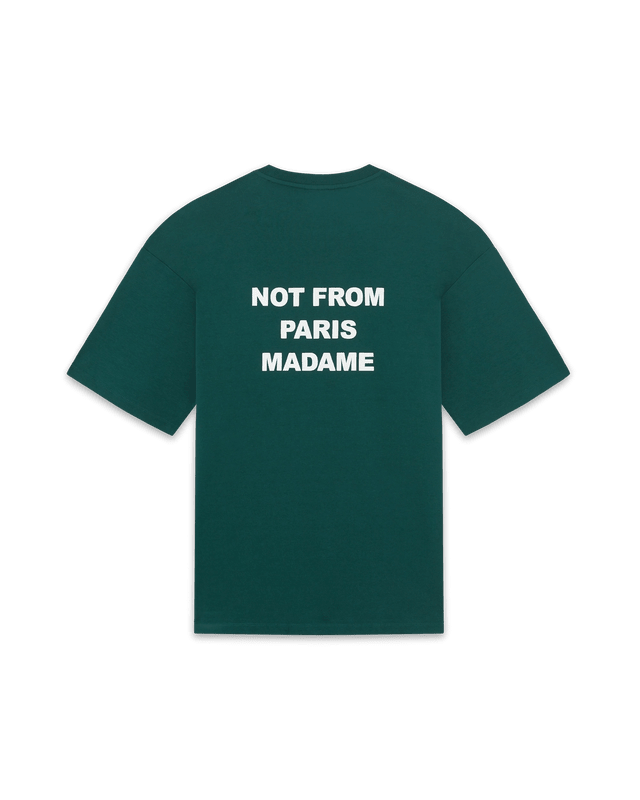 DRÔLE DE MONSIEUR - Le T-Shirt Slogan Vert foncé - Lothaire