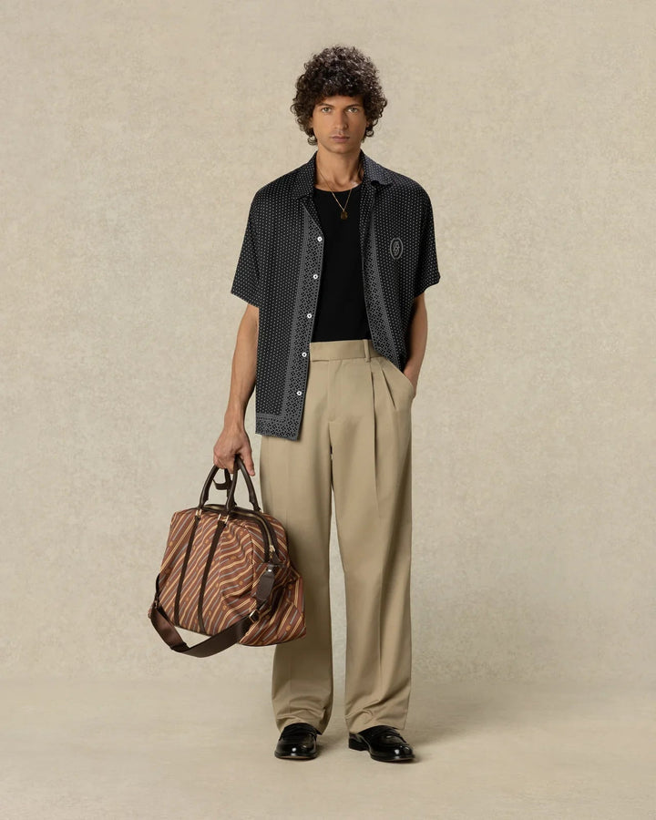 DRÔLE DE MONSIEUR - Pantalon Golfer Gabardine Beige - Lothaire