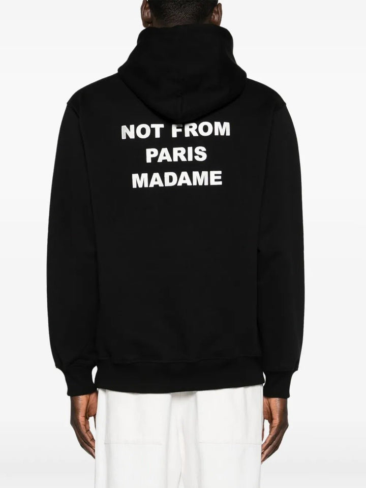 DRÔLE DE MONSIEUR - Sweatshirts à Slogan Imprimé Noir - Lothaire