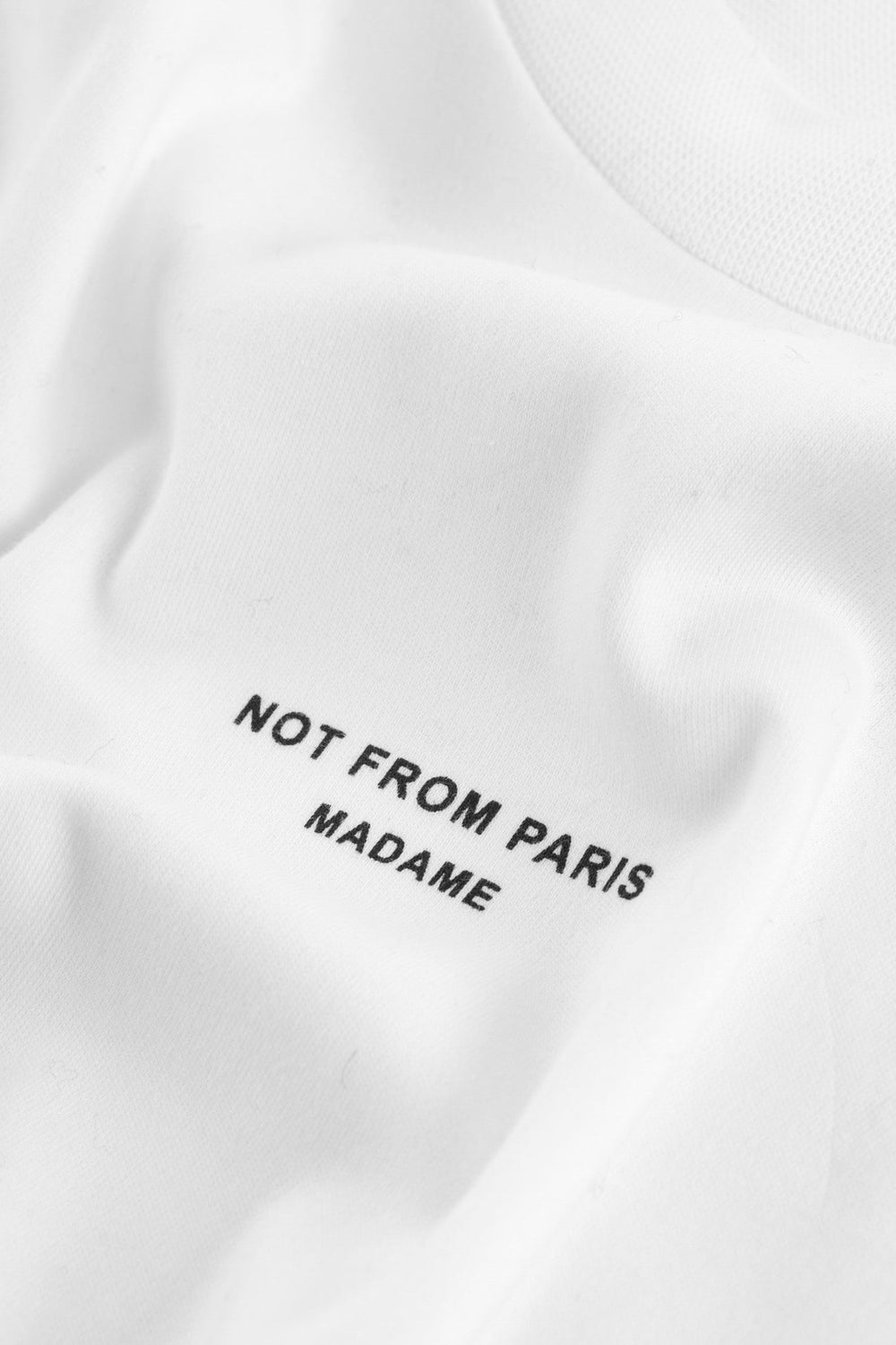 Drôle de Monsieur - T - Shirt blanc Slogan - Lothaire