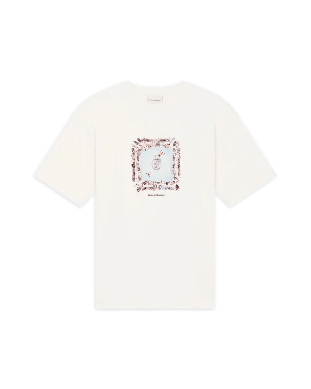 DRÔLE DE MONSIEUR - T-shirt Boxeurs Ring Blanc cassé - Lothaire