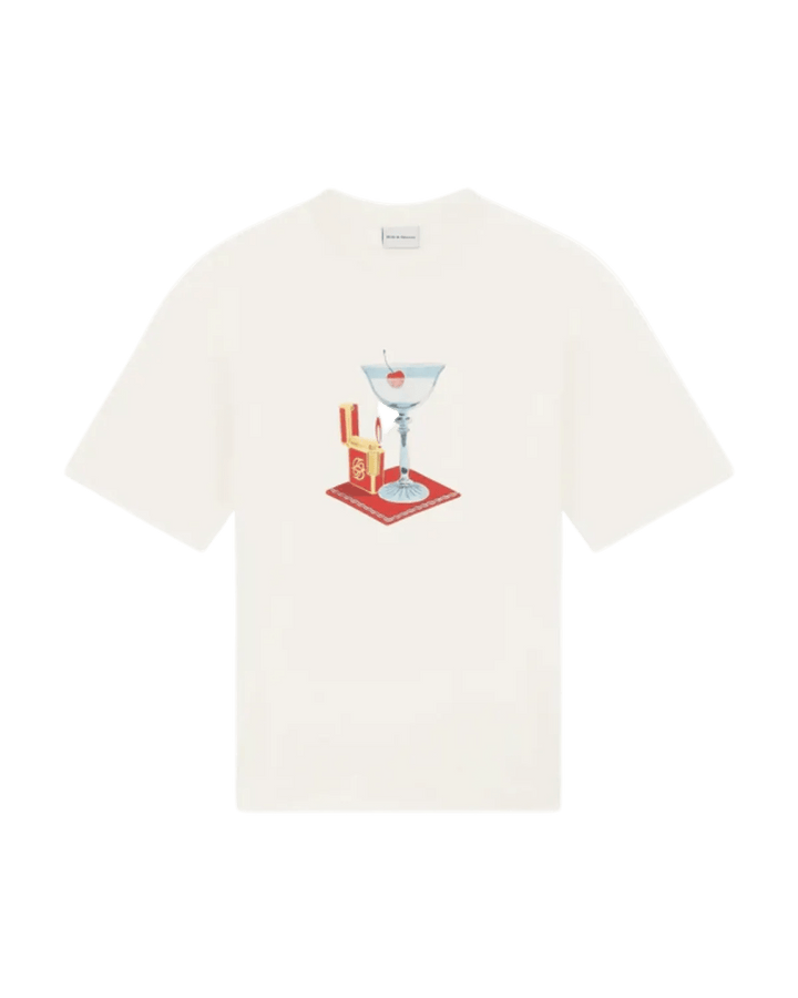 DRÔLE DE MONSIEUR - T-Shirt Cocktail Blanc - Lothaire