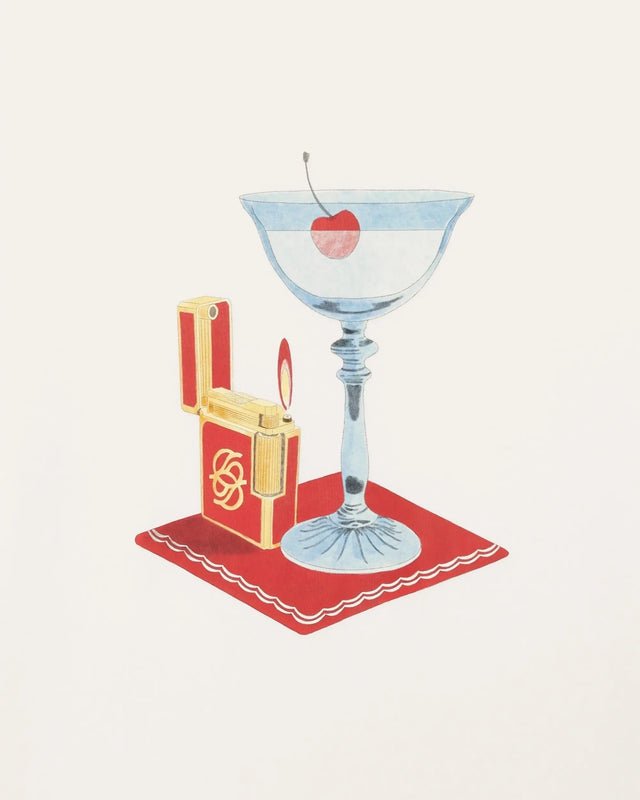 DRÔLE DE MONSIEUR - T-Shirt Cocktail Blanc - Lothaire