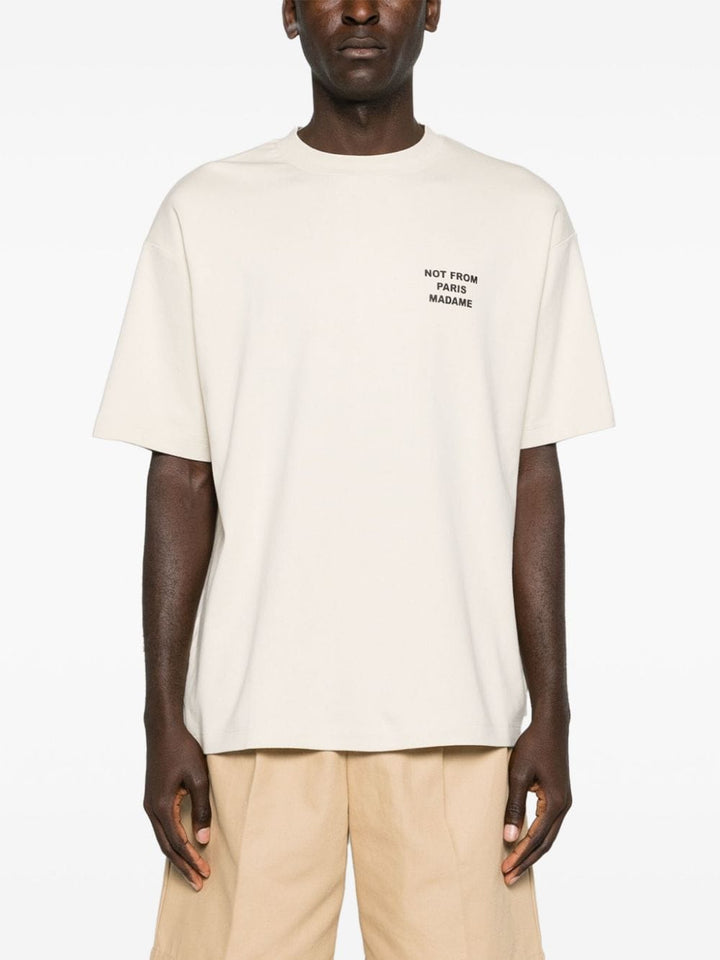Drôle de Monsieur - T Shirt mastic Slogan - Lothaire