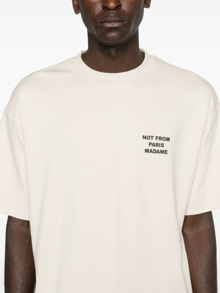 Drôle de Monsieur - T Shirt mastic Slogan - Lothaire