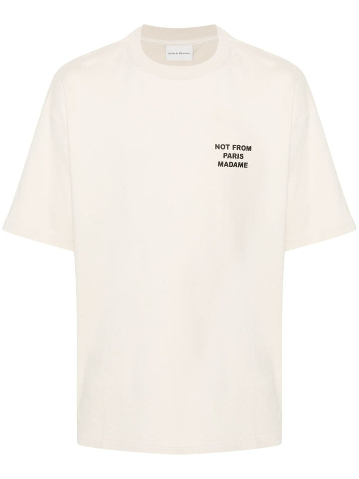 Drôle de Monsieur - T Shirt mastic Slogan - Lothaire