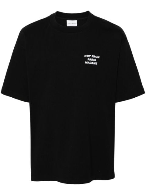 Drôle de Monsieur - T Shirt noir Slogan - Lothaire