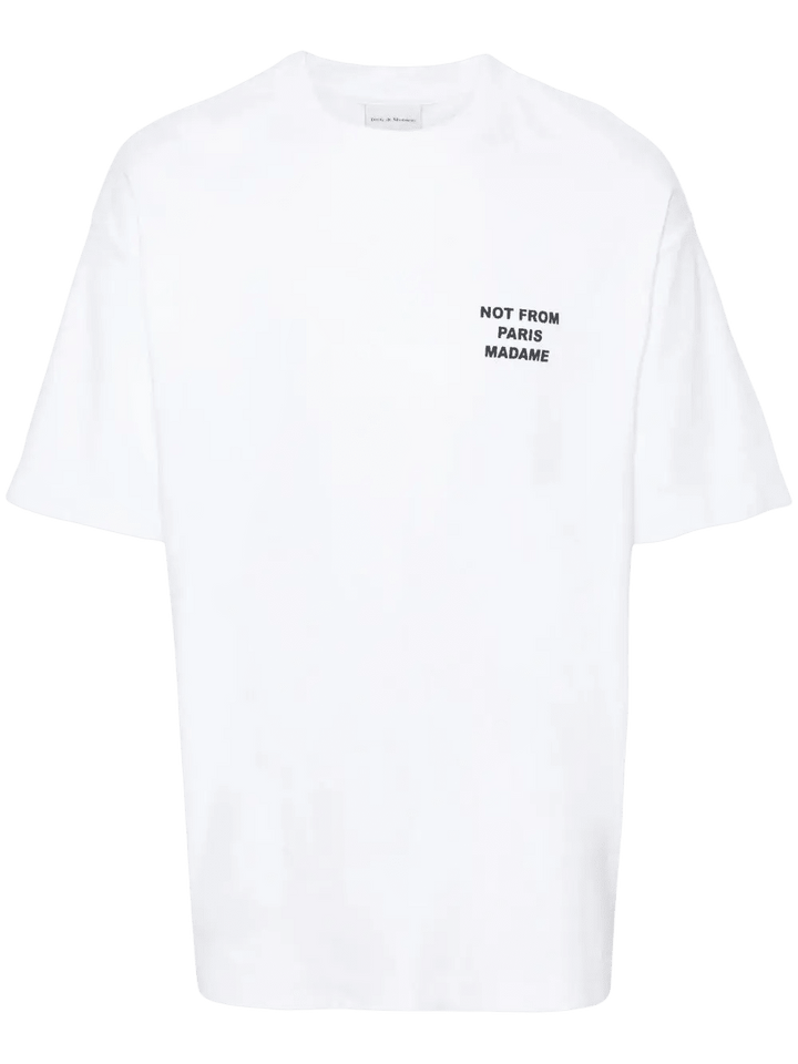 DRÔLE DE MONSIEUR - T-Shirts à Slogan Imprimé Blanc - Lothaire