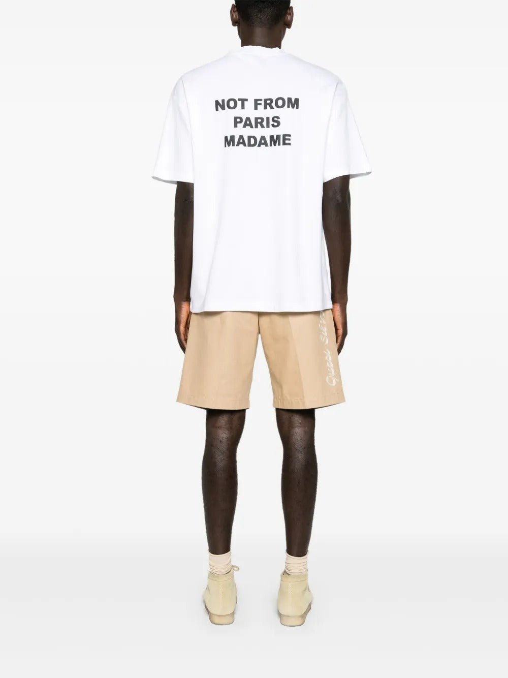 DRÔLE DE MONSIEUR - T-Shirts à Slogan Imprimé Blanc - Lothaire