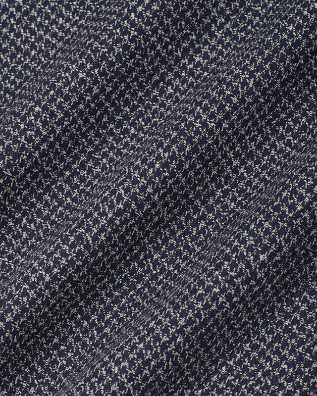 DRÔLE DE MONSIEUR - Veste Baracuta pied-de-poule Bleu marine - Lothaire