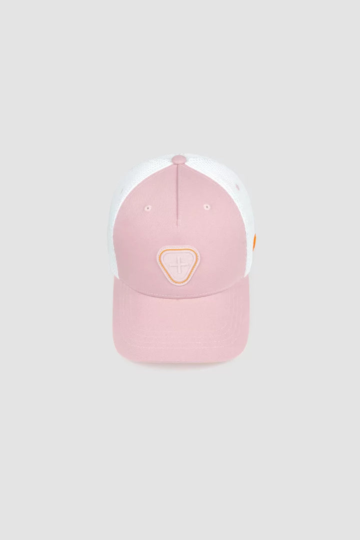 GERTRUDE - Casquette trucker colorblock Billys Rose poudré