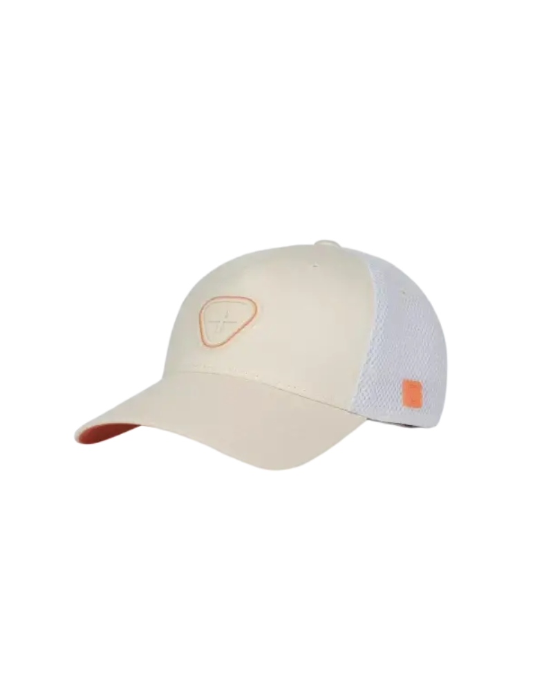 GERTRUDE - Casquette trucker colorblock Billys Crème / Gris clair