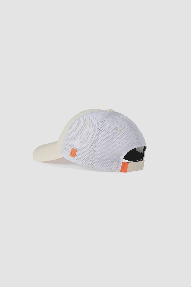 GERTRUDE - Casquette trucker colorblock Billys Crème / Gris clair