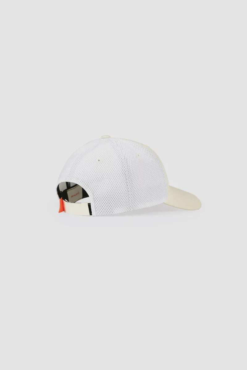 GERTRUDE - Casquette trucker colorblock Billys Crème / Gris clair