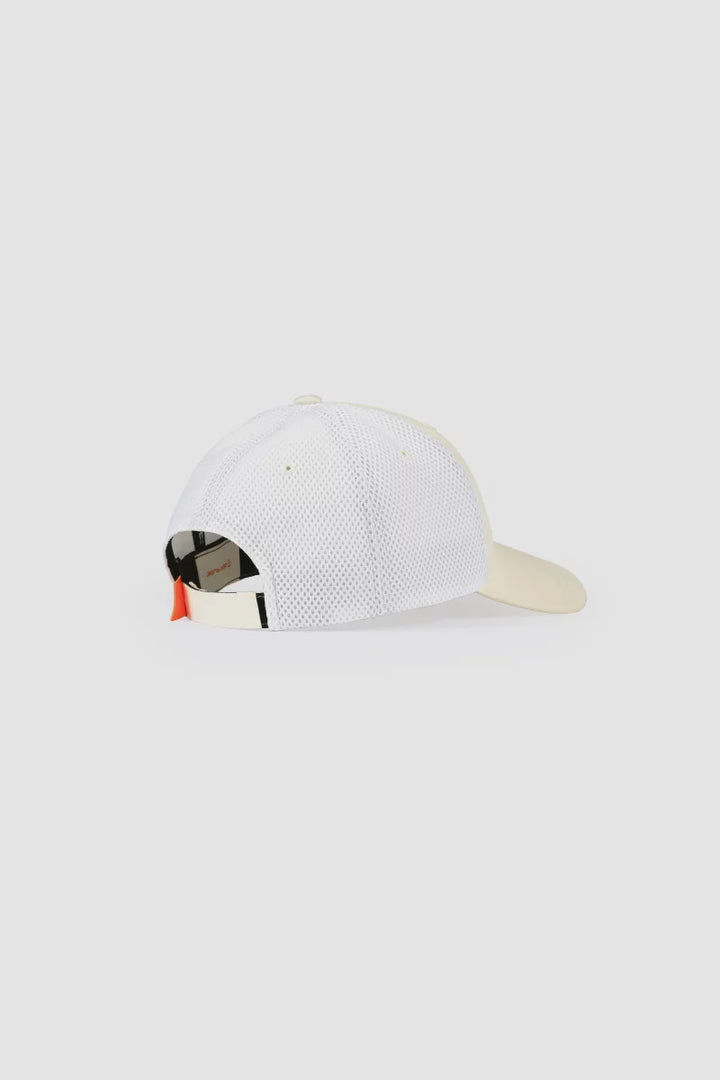 GERTRUDE - Casquette trucker colorblock Billys Crème / Gris clair