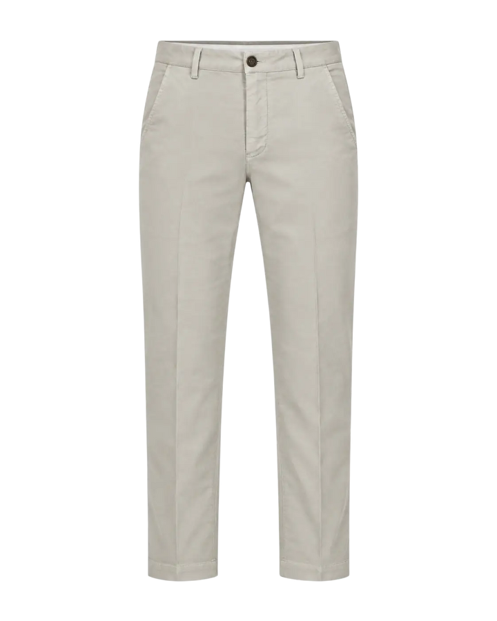 MASON'S - Pantalon chino Torino en velours côtelé Gris