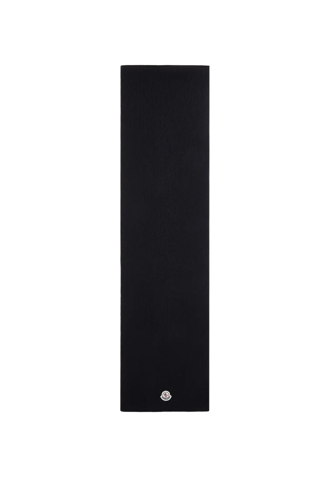 MONCLER - Écharpe en laine vierge Noir